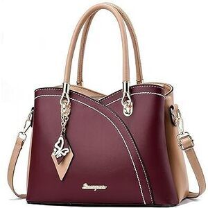 Satchel Purses And Handbags For Women Leather Crossbody Bags Shoulder Tote Bags